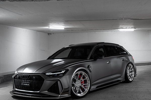 Фото дисков ST Wheels ST9 Полированный лак на Audi A/RS 6 (C8)