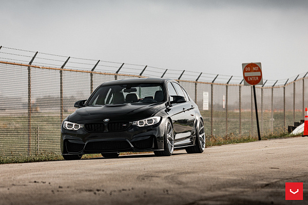 Фото дисков Vossen HF-5 Серебро на BMW 3/M3 (F3x/F80)