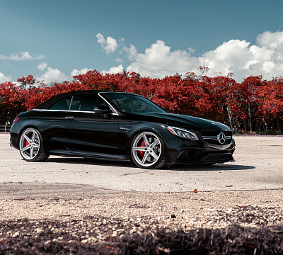 Фото дисков Vossen M-X5 на Mercedes-Benz C-Class (W205)