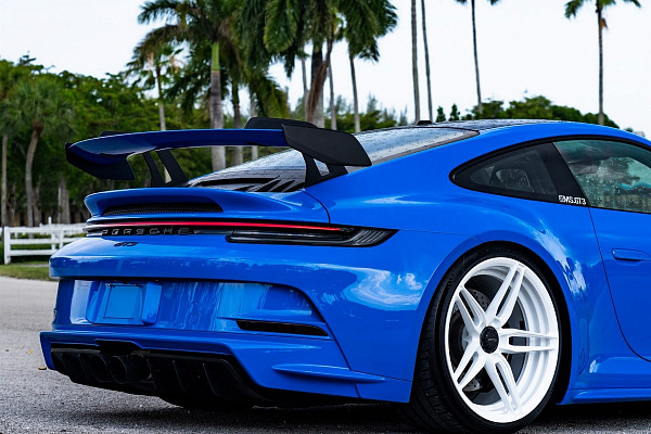 Фото дисков Anrky AN27 Белый глянец на Porsche 911 VIII