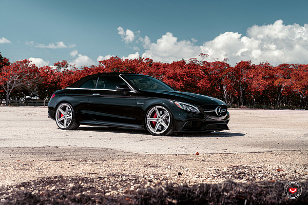 Фото дисков Vossen M-X5 Сатиновый лак на Mercedes-Benz C-Class (W205)