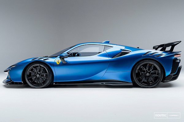 Фото дисков NOVITEC NF11 Черный глянец на Ferrari SF90