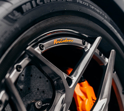 Фото дисков Brixton Forged PF5 на Lamborghini Aventador
