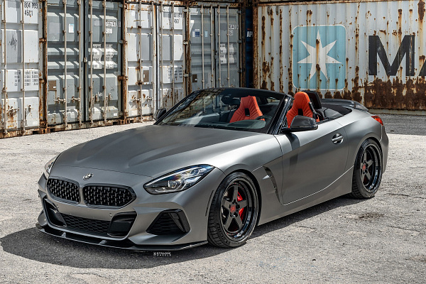Фото дисков Strasse Wheels S5 Competition Черный сатин на BMW Z4 (G29)