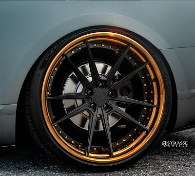 Фото дисков Strasse Wheels SV1 Deep Concave FS на Bentley Continental GT I