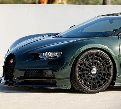Фото дисков Vossen LC3-12 на Bugatti Chiron