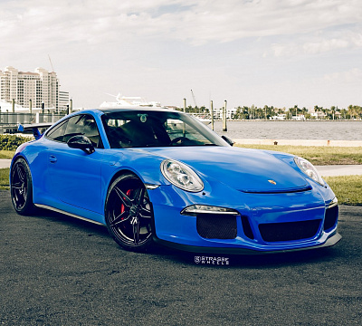 Фото дисков Strasse Wheels SV2 Deep Concave Monoblock на Porsche 911 VII
