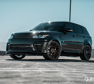 Фото дисков Vossen UV-1 на Land Rover Range Rover Sport II