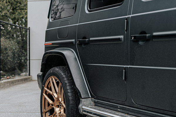 Фото дисков Brixton Forged CM8 Сатиновое золото на Mercedes-Benz G-Class III