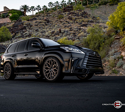 Фото дисков Vossen HF-2 на Lexus LX III