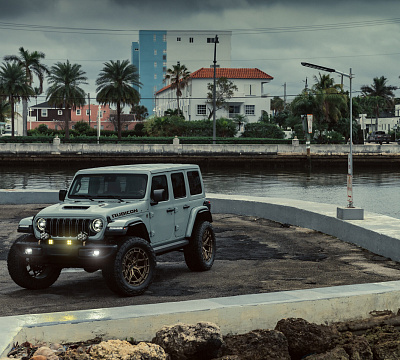 Фото дисков Vossen HFX-1 (5-Lug) на Jeep Wrangler IV (JL)