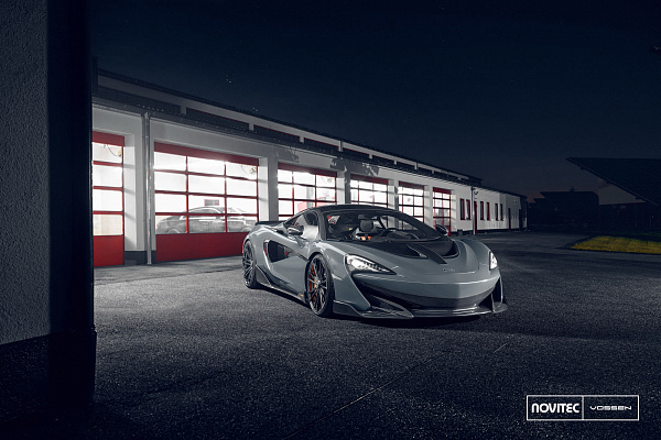 Фото дисков NOVITEC MC3 Черный глянец на McLaren 600