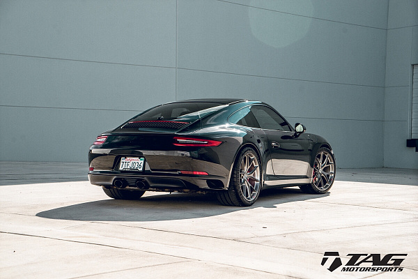 Фото дисков HRE P101 Глянцевый тонированный лак на Porsche 911 VII