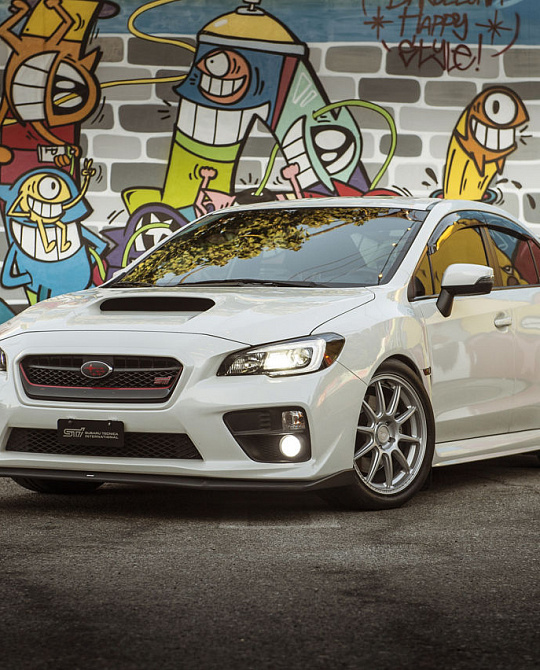 Фото дисков MR140 SS10 Серебро на Subaru WRX VA
