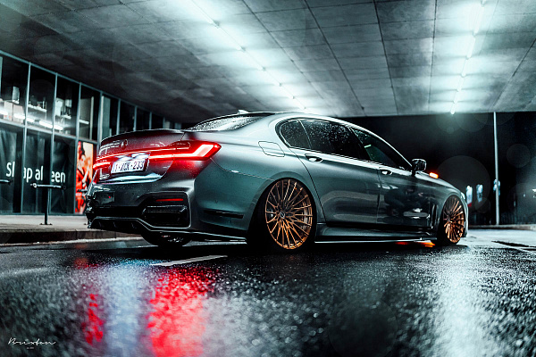 Фото дисков Brixton Forged HS1 Сатиновая медь на BMW 7 (G11/G12)