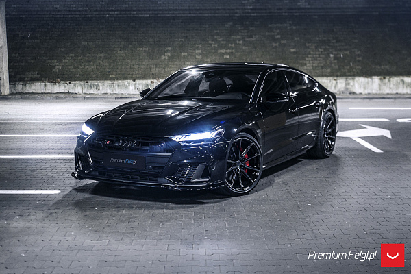 Фото дисков Vossen HF-3 Алмазная проточка на Audi A/RS 7 (4K)