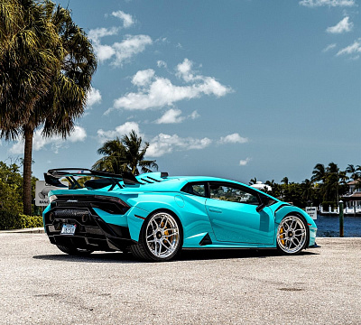 Фото дисков Anrky AN36 на Lamborghini Huracan