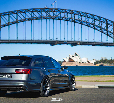 Фото дисков HRE P101SC на Audi A/RS 6 (C8)