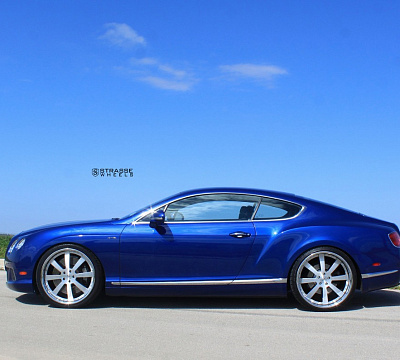 Фото дисков Strasse Wheels T8 Signature на Bentley Continental GT II