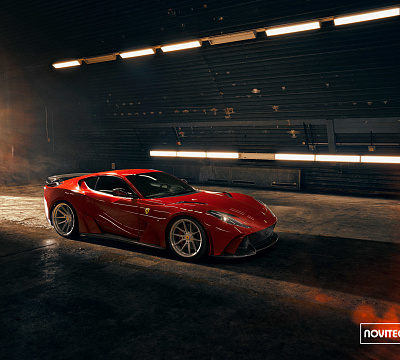 Фото дисков NOVITEC NF10 на Ferrari 812