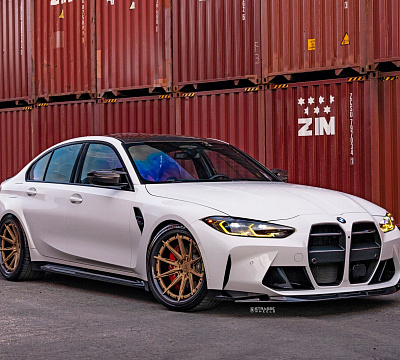 Фото дисков Strasse Wheels SV10-RS Deep Concave FS на BMW 3/M3 (G2x/G80)