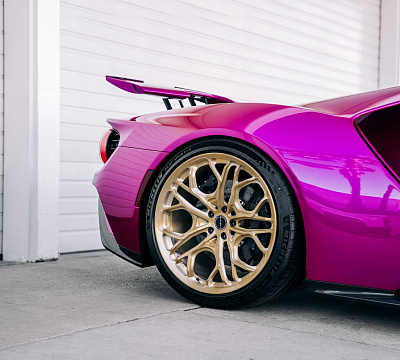 Фото дисков Brixton Forged PF14 R / RS на Ford GT II