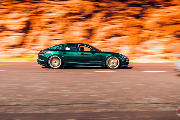 Фото дисков Vossen S17-13 Сатиновая шампань на Porsche Panamera II