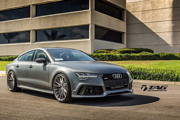 Фото дисков HRE P103 Глянцевый тонированный лак на Audi A/RS 7 (4G)