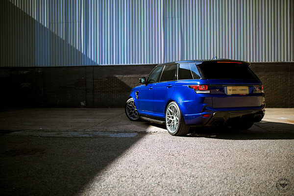 Фото дисков Vossen UV-1 Серебро на Land Rover Range Rover Sport II