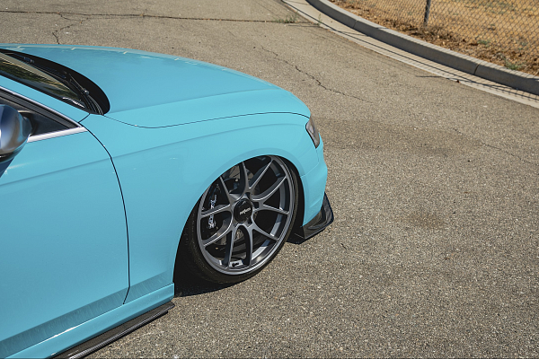 Фото дисков Rotiform LTN Сатиновый тонированный лак на Audi A/S/RS 4 (B8)
