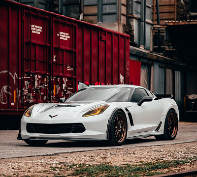 Фото дисков Anrky RS1 на Chevrolet Corvette C7