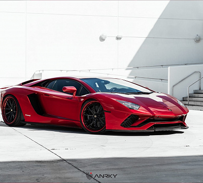 Фото дисков Anrky S3-X5 на Lamborghini Aventador