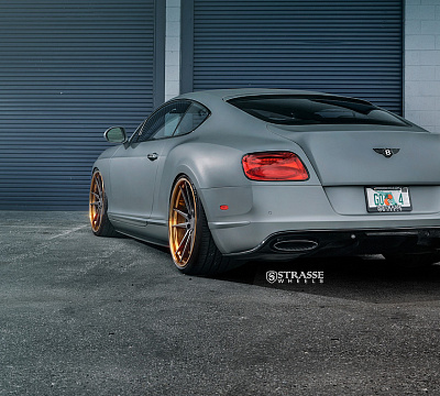 Фото дисков Strasse Wheels SV1 Deep Concave FS на Bentley Continental GT I