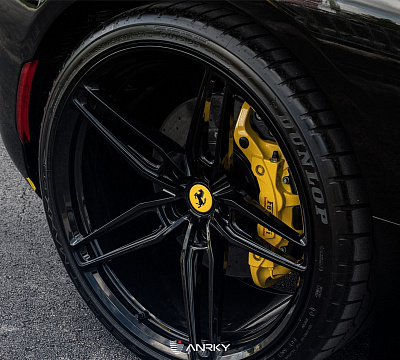 Фото дисков Anrky AN17 на Ferrari SF90