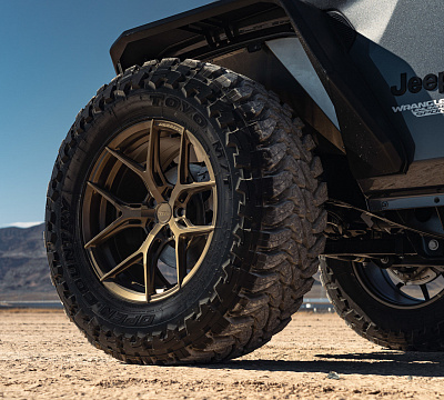 Фото дисков Vossen HF-5 на Jeep Wrangler IV (JL)