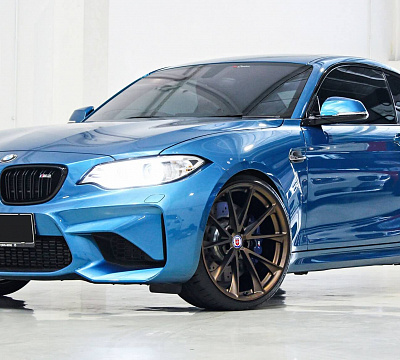 Фото дисков HRE P204 на BMW 2/M2 (F22/F87)
