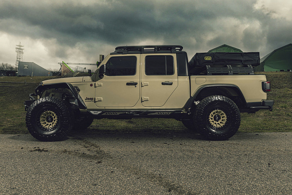Фото дисков Black Rhino BARRAGE  на Jeep Gladiator II (JT)