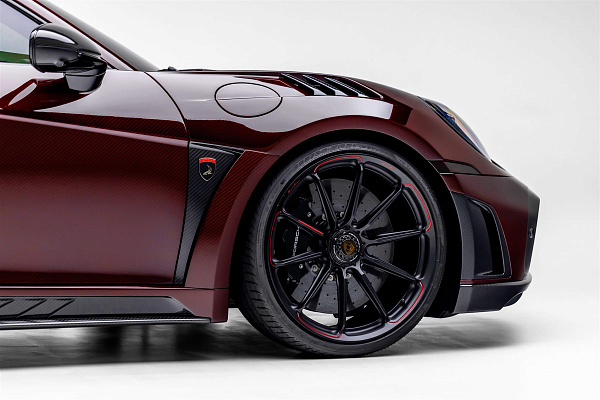 Фото дисков Brixton Forged R11-RS Черный сатин на Porsche 911 VIII