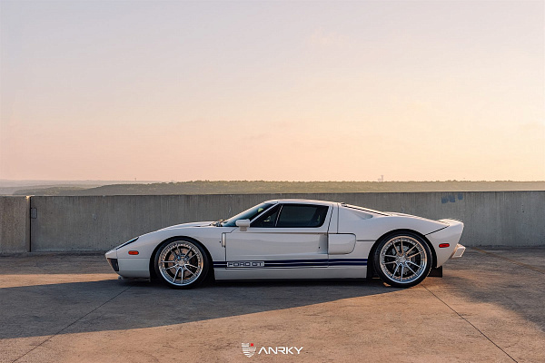 Фото дисков Anrky AN34 Полированный лак на Ford GT I