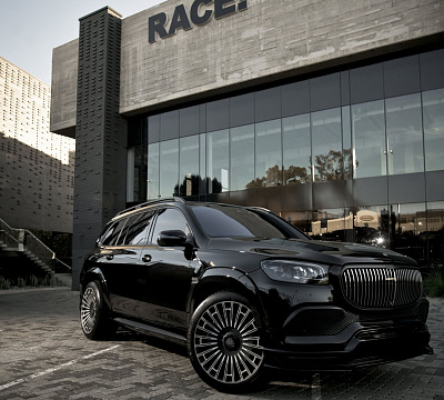 Фото дисков Brixton Forged LX07 на Mercedes-Benz GLS (X167)