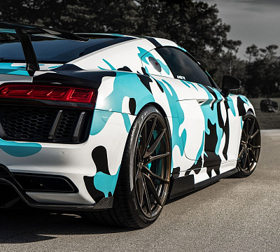 Фото дисков Anrky AN12 на Audi R8 (4S)