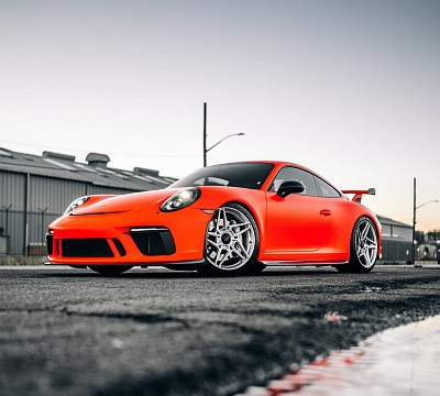 Фото дисков Anrky S1-X3 на Porsche 911 VII