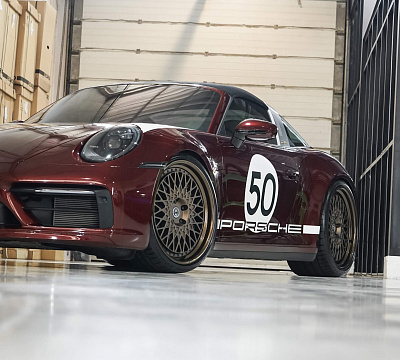 Фото дисков HRE 501 на Porsche 911 VIII