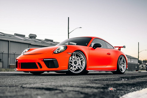 Фото дисков Anrky S1-X3 Сатиновый лак на Porsche 911 VII