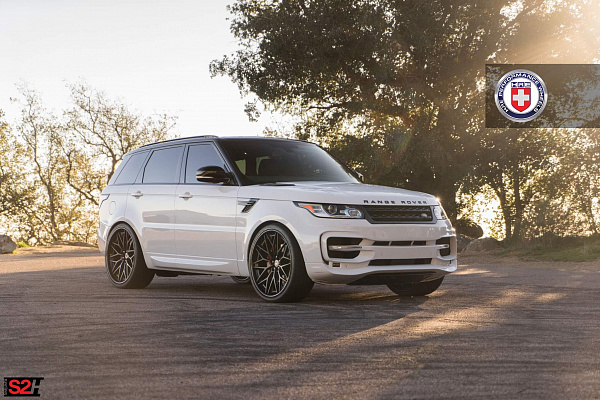 Фото дисков HRE S200H Черный сатин на Range Rover Sport II