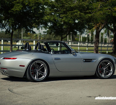 Фото дисков HRE S207 на BMW Z8