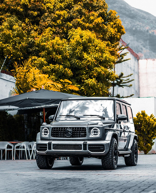 Фото дисков BX01-M Черный матовый на Mercedes-Benz G-Class III