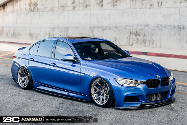 Фото дисков BC Forged HCS21 Глянцевый тонированный лак на BMW 3/M3 (F3x/F80)