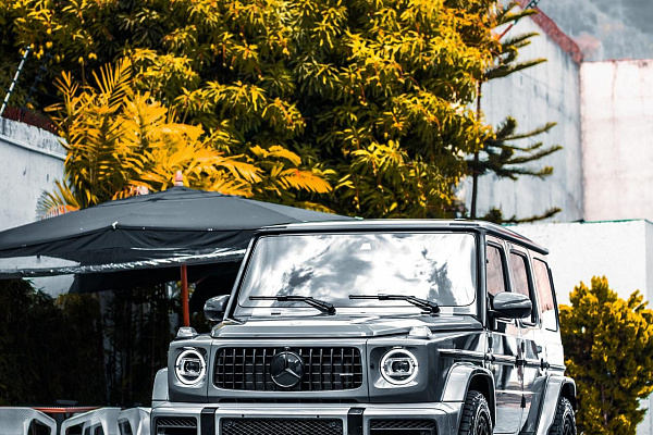 Фото дисков Brixton Forged BX01-M Черный матовый на Mercedes-Benz G-Class III