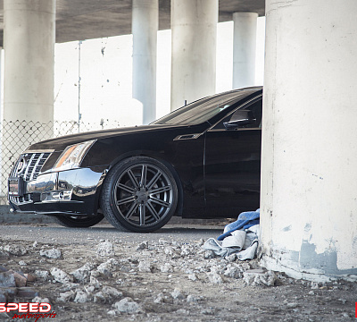 Фото дисков Vossen CV4 на Cadillac CTS II